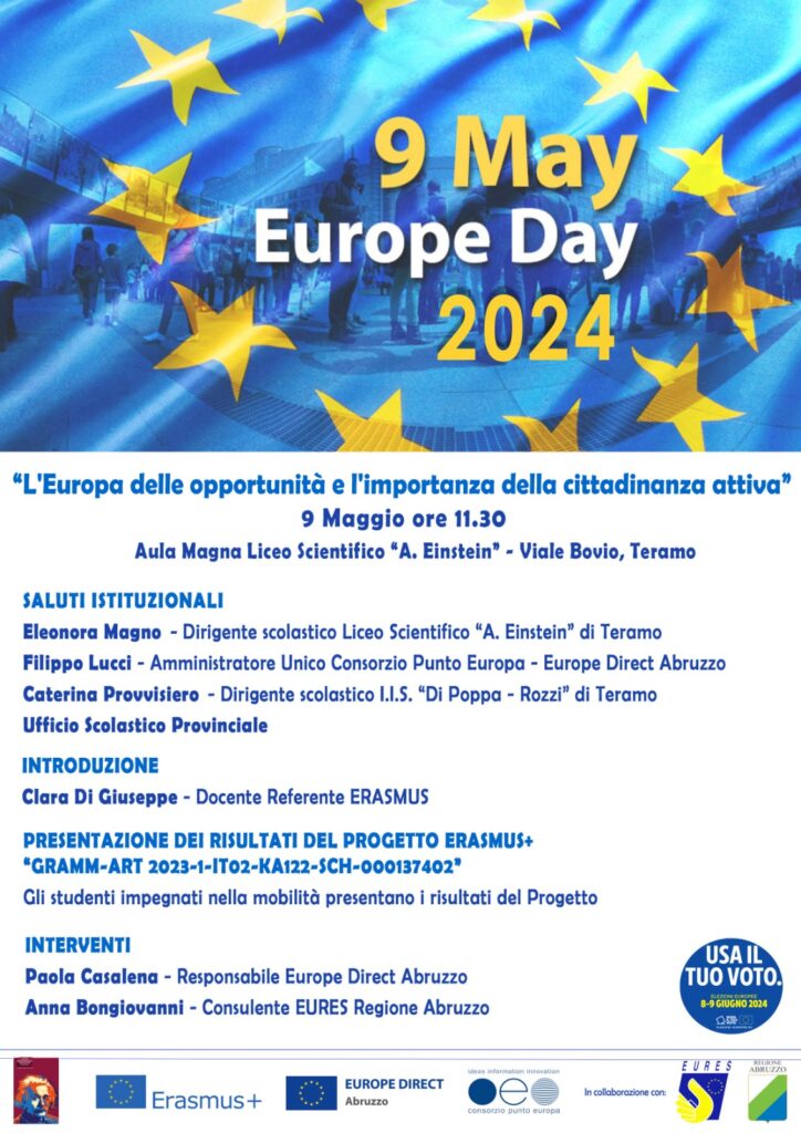 Europe Day - 9 maggio 2024